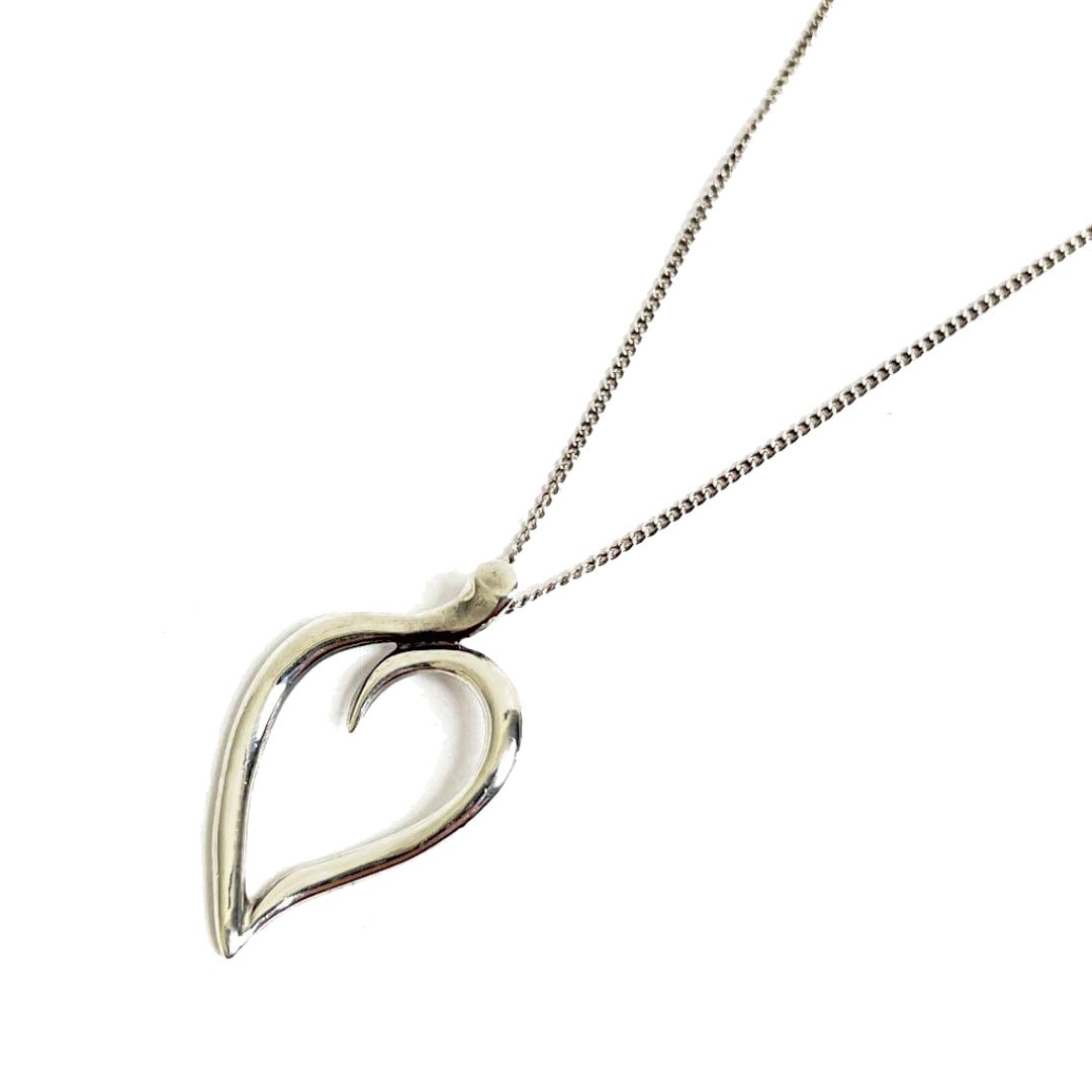 TIFFANY & CO. ティファニー ネックレス Sv925 - 4800724D0128 TIFFANY ティファニー ネックレス SV925 リーフ シルバー