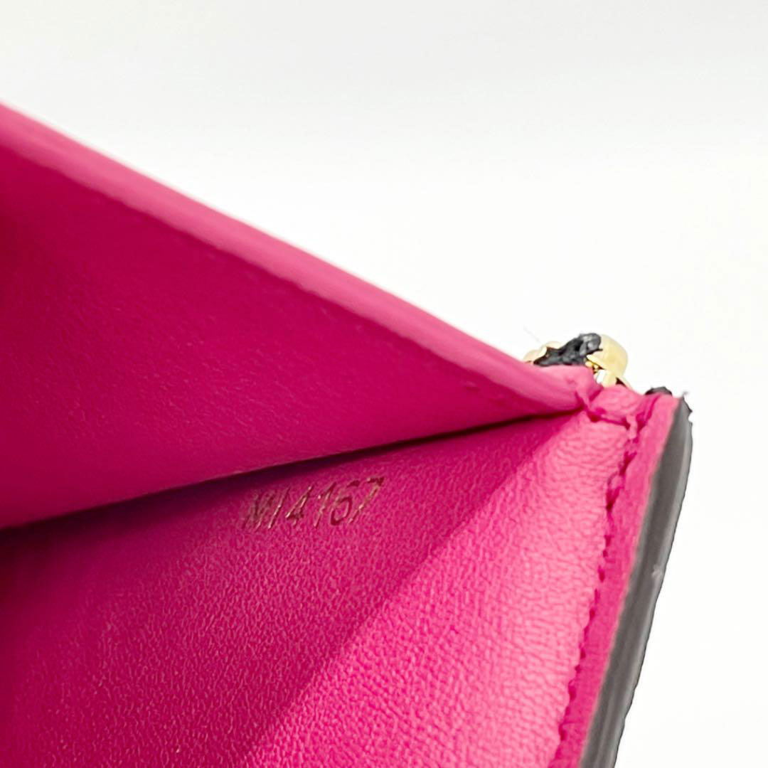 LOUIS VUITTON ルイヴィトン 三つ折り財布 ポルトフォイユ カプシーヌ コンパクト トリヨンレザー マリーヌルージュ M63741