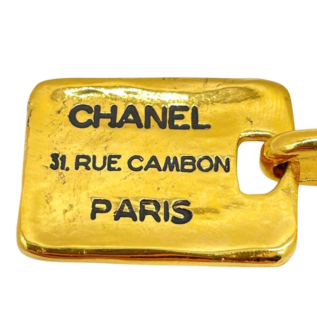 CHANEL シャネル ブローチ カンボンプレート ゴールド 1133