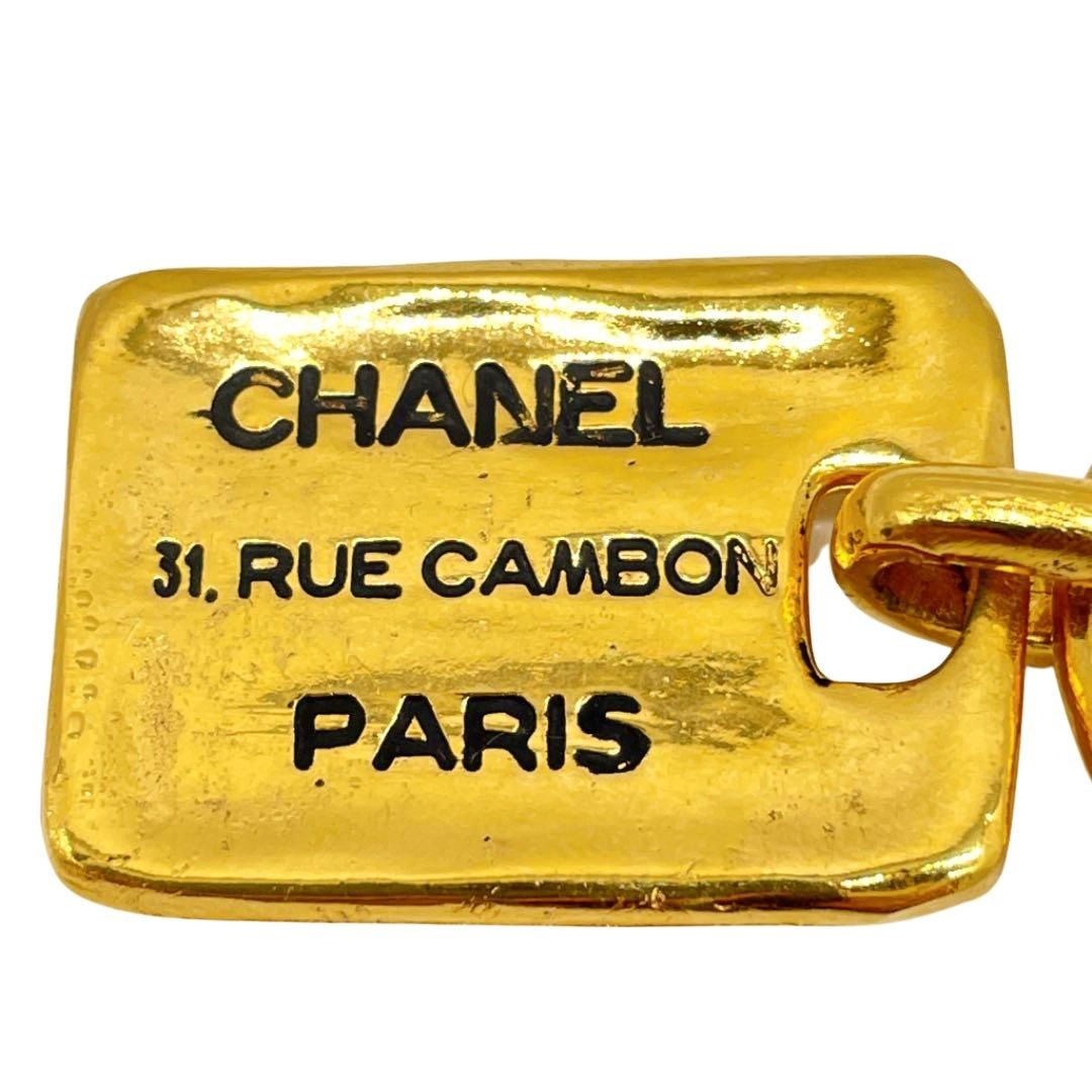 CHANEL シャネル ブローチ カンボンプレート ゴールド 1133
