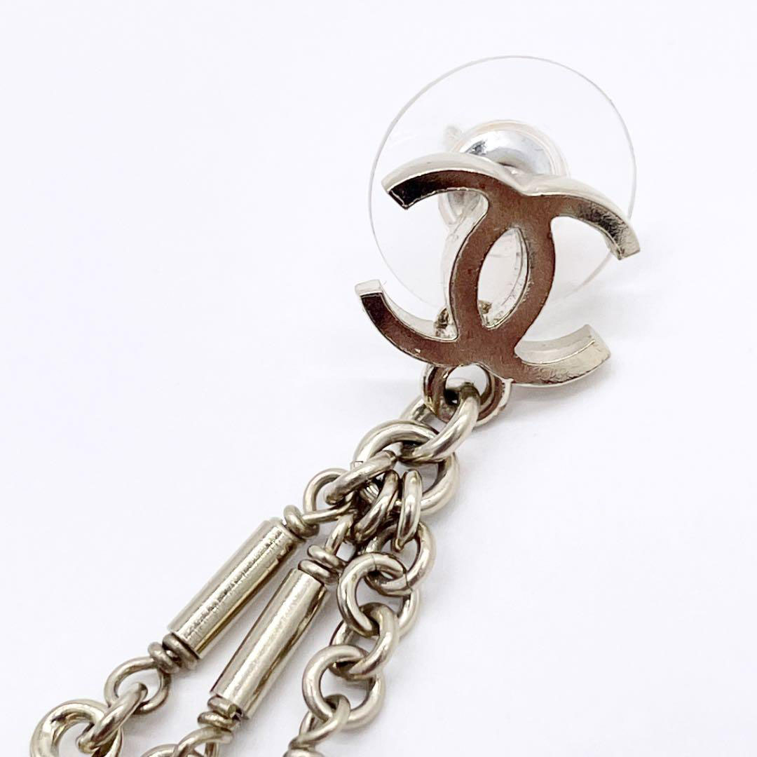 CHANEL シャネル ピアス ココマーク スフィンクス ドレス フェイクパール ゴールド C19A