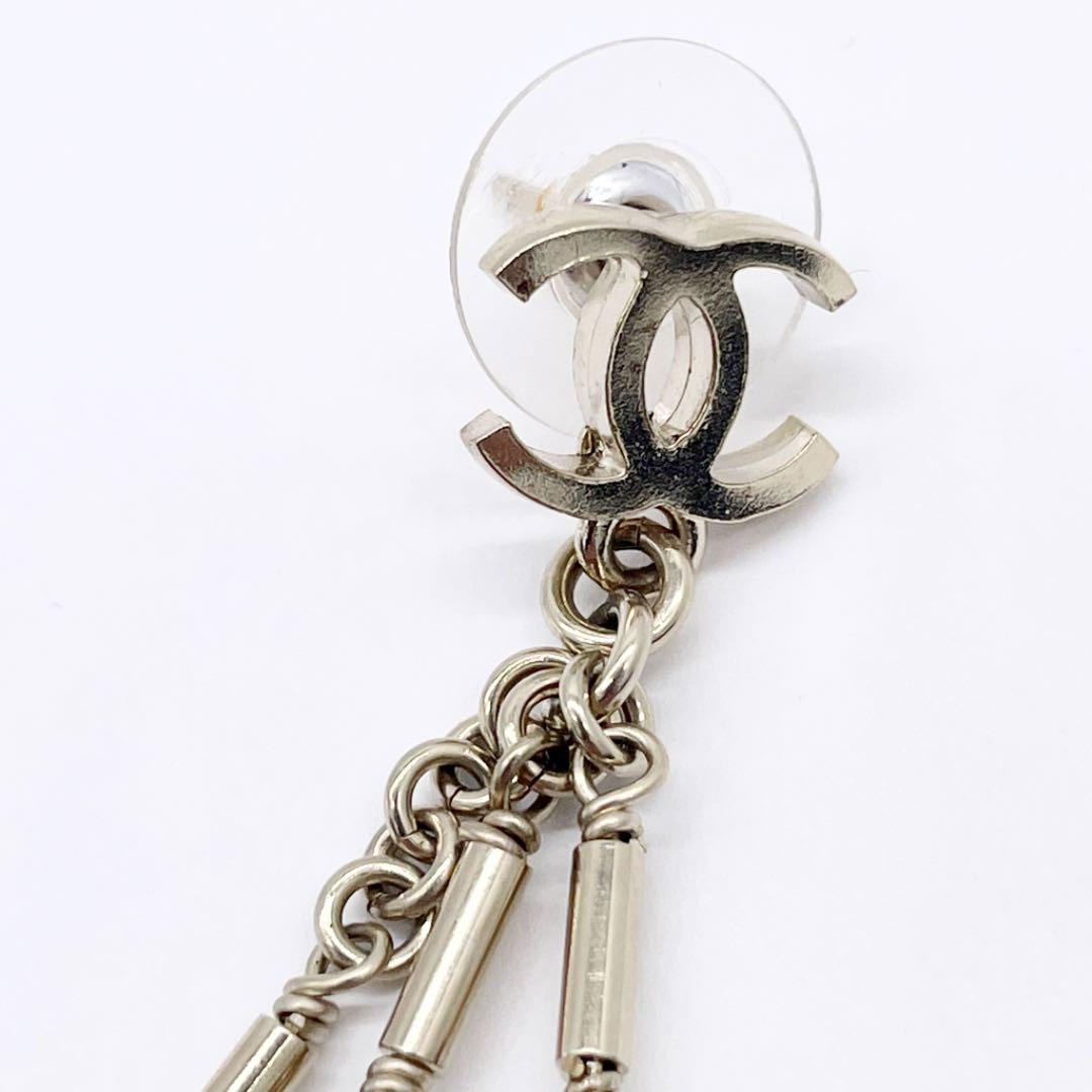 CHANEL シャネル ピアス ココマーク スフィンクス ドレス フェイクパール ゴールド C19A