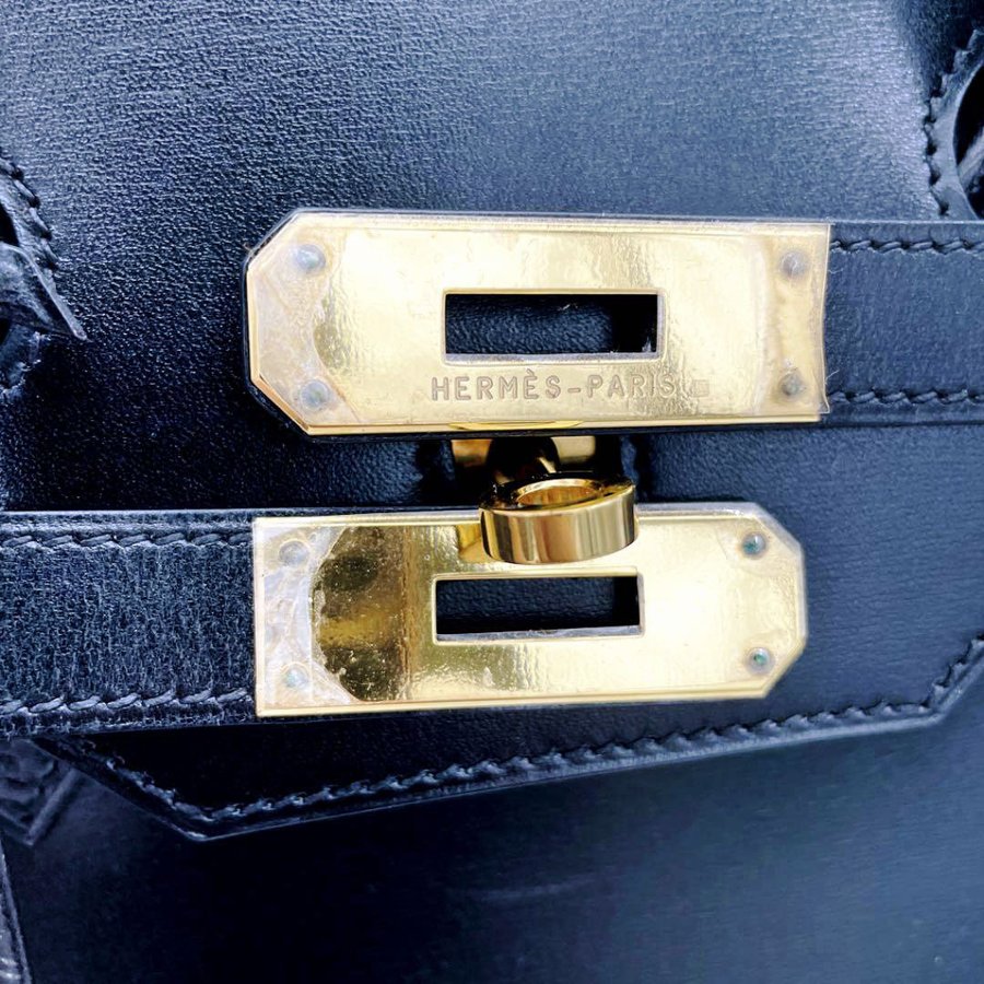 HERMES エルメス ハンドバッグ バーキン35 ボックスカーフ
