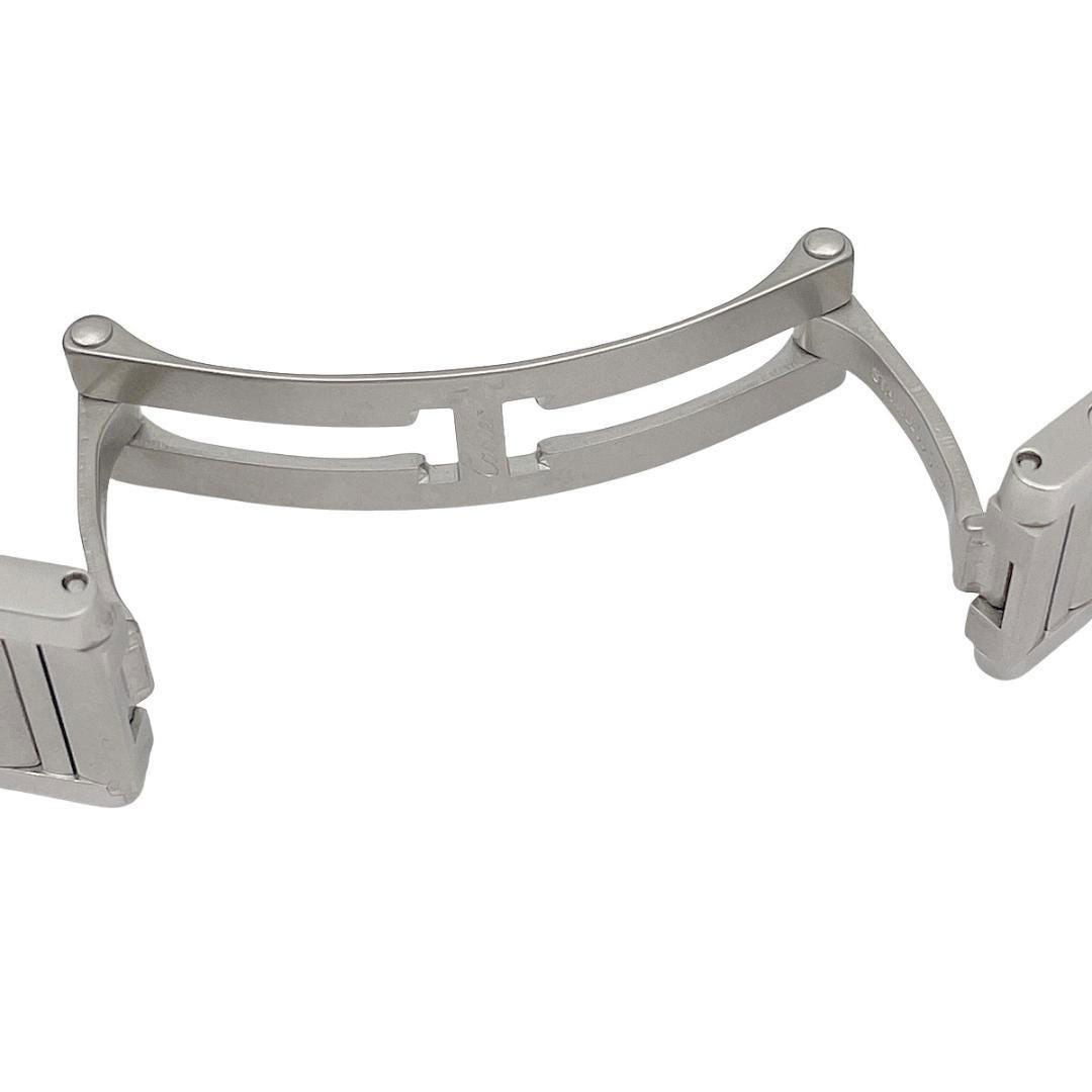 Cartier カルティエ タンクフランセーズSM レディース腕時計 QZ SS シルバー 白文字盤 W51008Q3