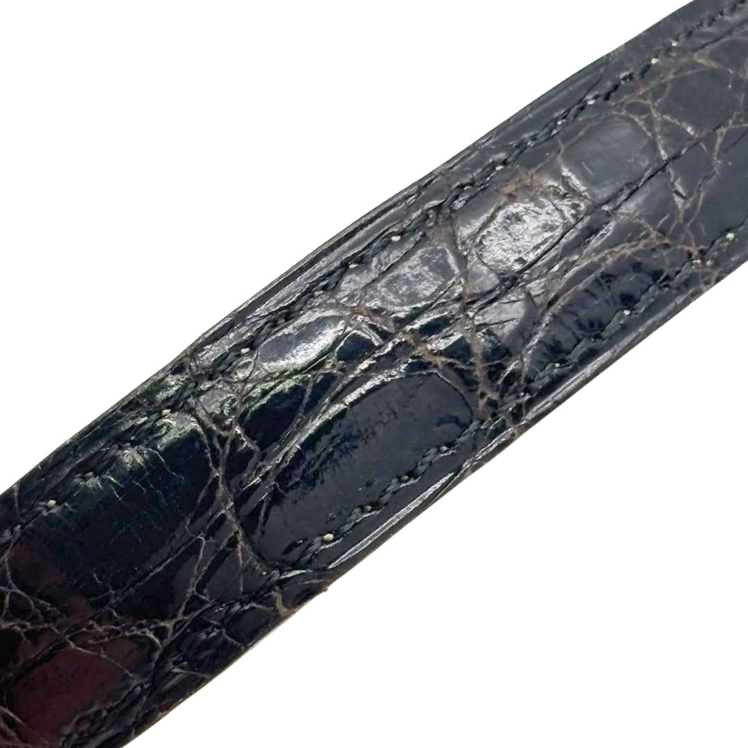 Cartier カルティエ レディース腕時計 マストタンクSM アラビア文字盤 QZ 925/レザー ゴールド/ブラック W1002954 5057001