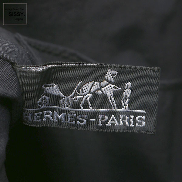 ■エルメス■ ボリードポーチ25 キャンバス ブラック 【HERMES】