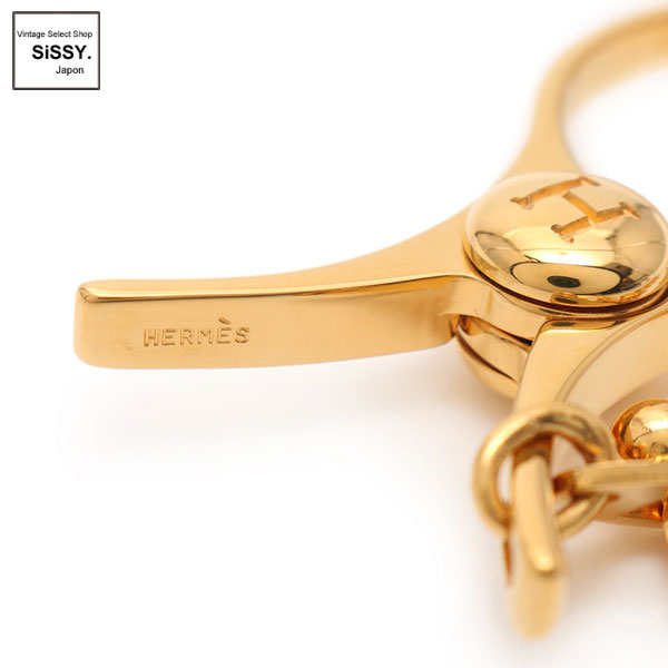 ■エルメス■ グローブホルダー フィロー（フィルー） ゴールド 【HERMES】