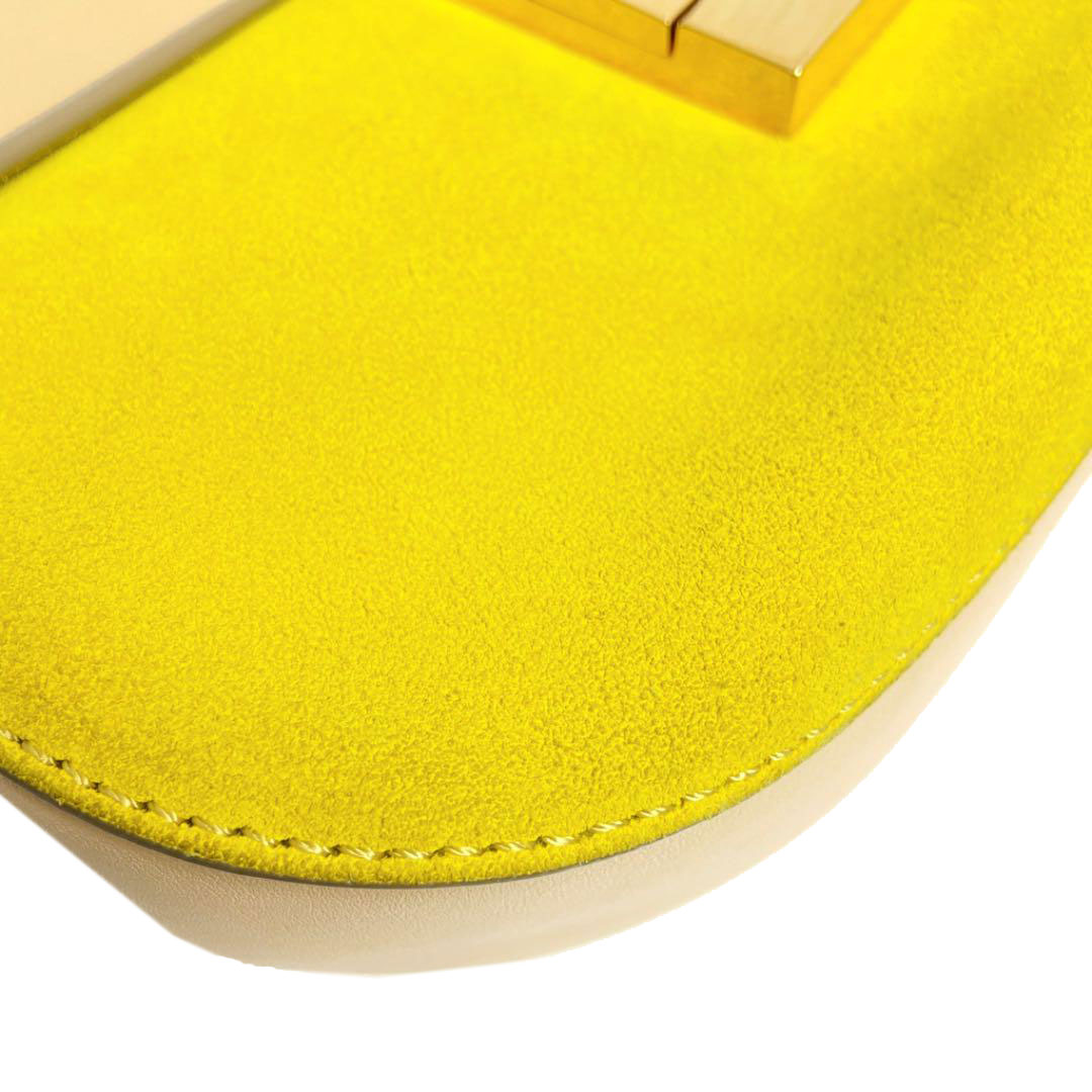 Chloe クロエ ドリュー ミニチェーンショルダーバッグ レザー スエード