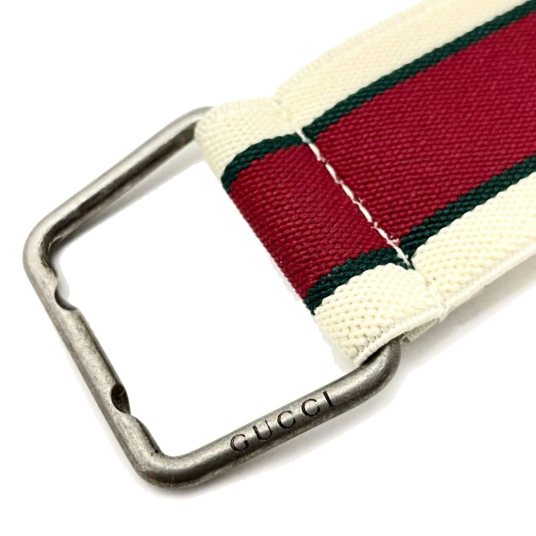 GUCCI グッチ エラスティックベルト メンズ フック式 シェリーライン GUCCI グッチ エラスティックベルト メンズ フック式 シェリー