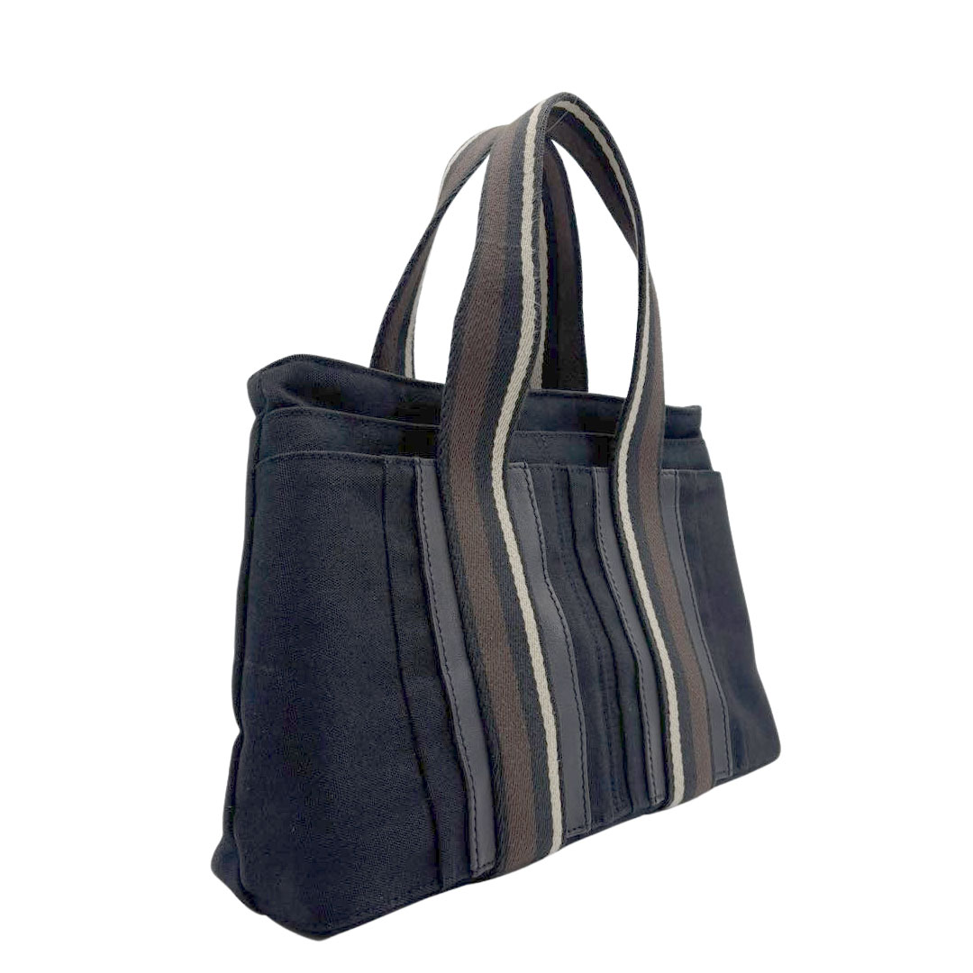 HERMES エルメス トートバッグ トロカホリゾンタルPM キャンバス