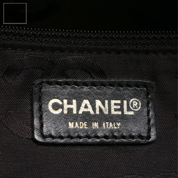 ■シャネル■ ボストンバッグ ワイルドステッチ レザー ブラック 【CHANEL】