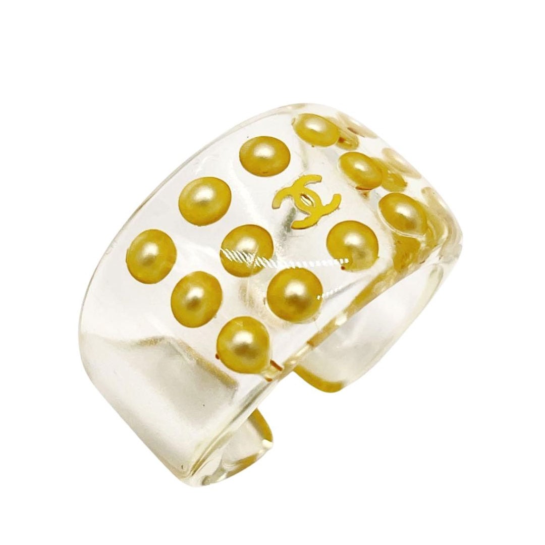 シャネル CHANEL リング パール cc ココ マーク 指輪 CHANEL シャネル リング 指輪 フェイクパール ココマーク