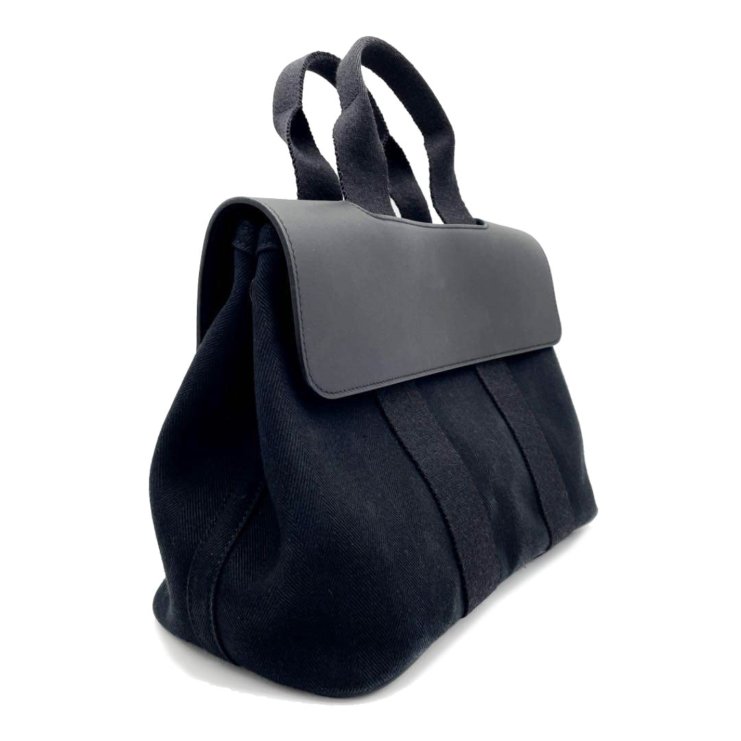 HERMES エルメス ハンドバッグ ヴァルパライソPM トワルシェブロン