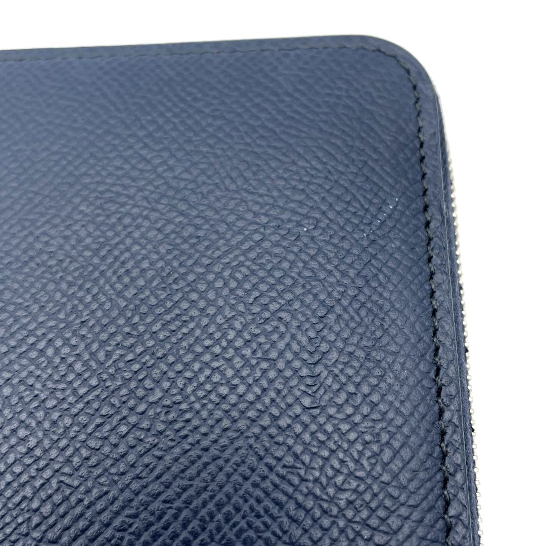 エルメス シルクインロング 長財布 ブルードプリュス HERMES エルメス ラウンドファスナー 長財布 アザップ シルク