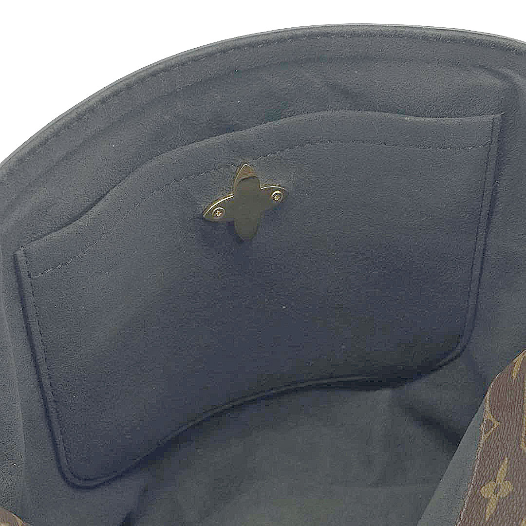 LOUIS VUITTON ルイヴィトン フラワー ジップド トートPM モノグラム/レザー M44351