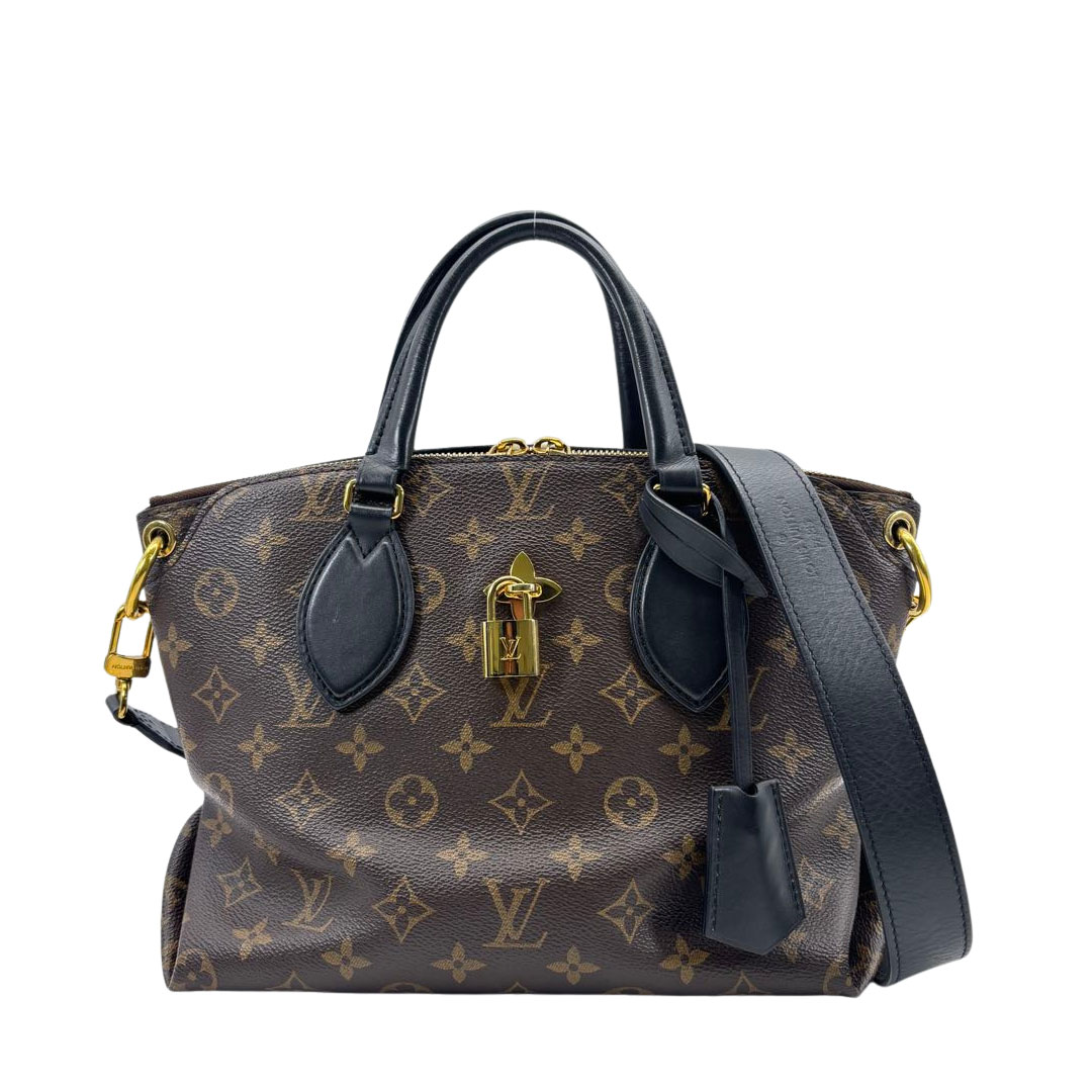 LOUIS VUITTON ルイヴィトン フラワー ジップド トートPM モノグラム