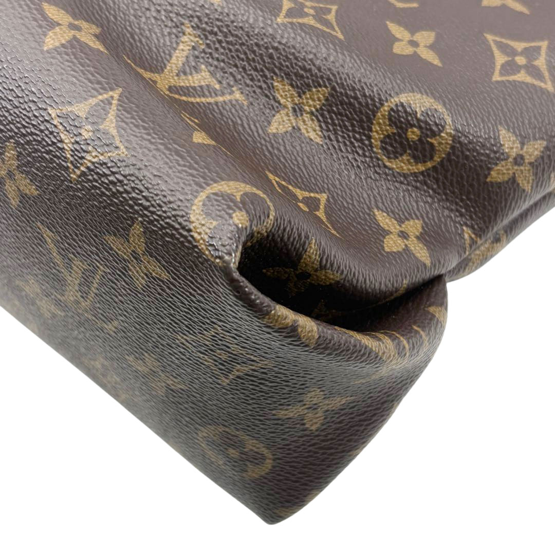 LOUIS VUITTON ルイヴィトン フラワー ジップド トートPM モノグラム/レザー M44351