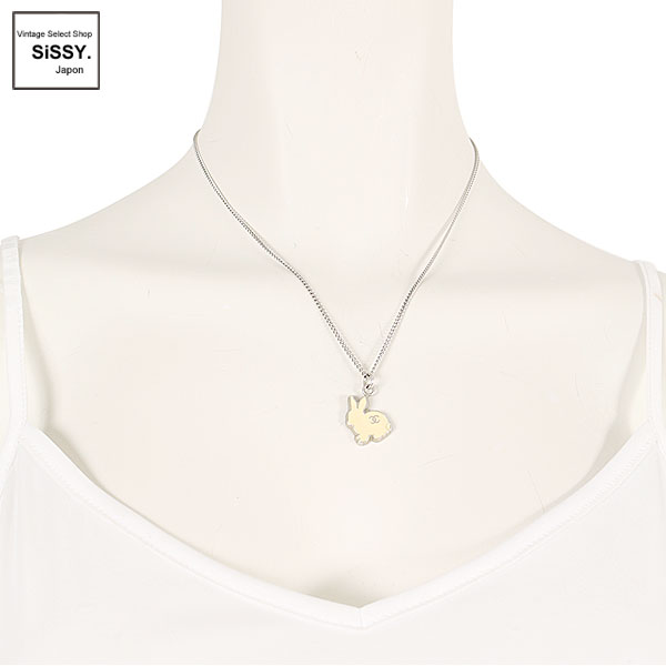 CHANEL シャネル ココマーク 05A ネックレス □シャネル□ ココマーク ネックレス シルバー ベージュ ウサギ
