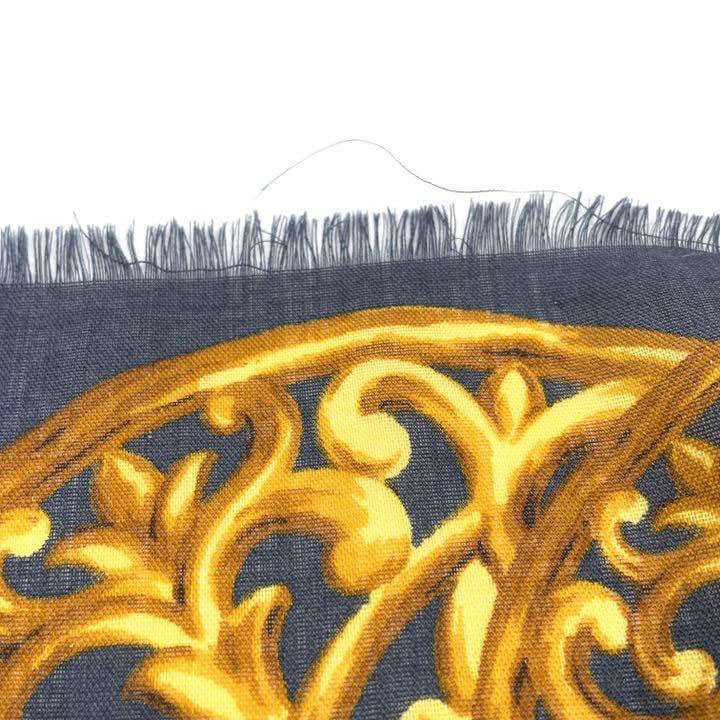 CHANEL シャネル ショール 大判スカーフ 宝石 ビジュー柄 シルク