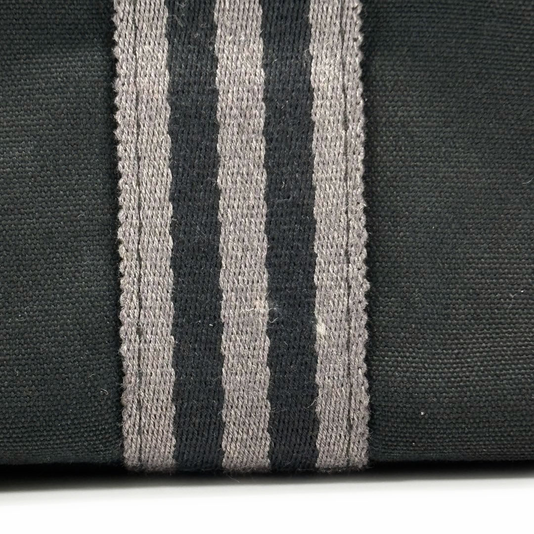 HERMES エルメス トートバッグ フールトゥGM キャンバス ブラック/グレー
