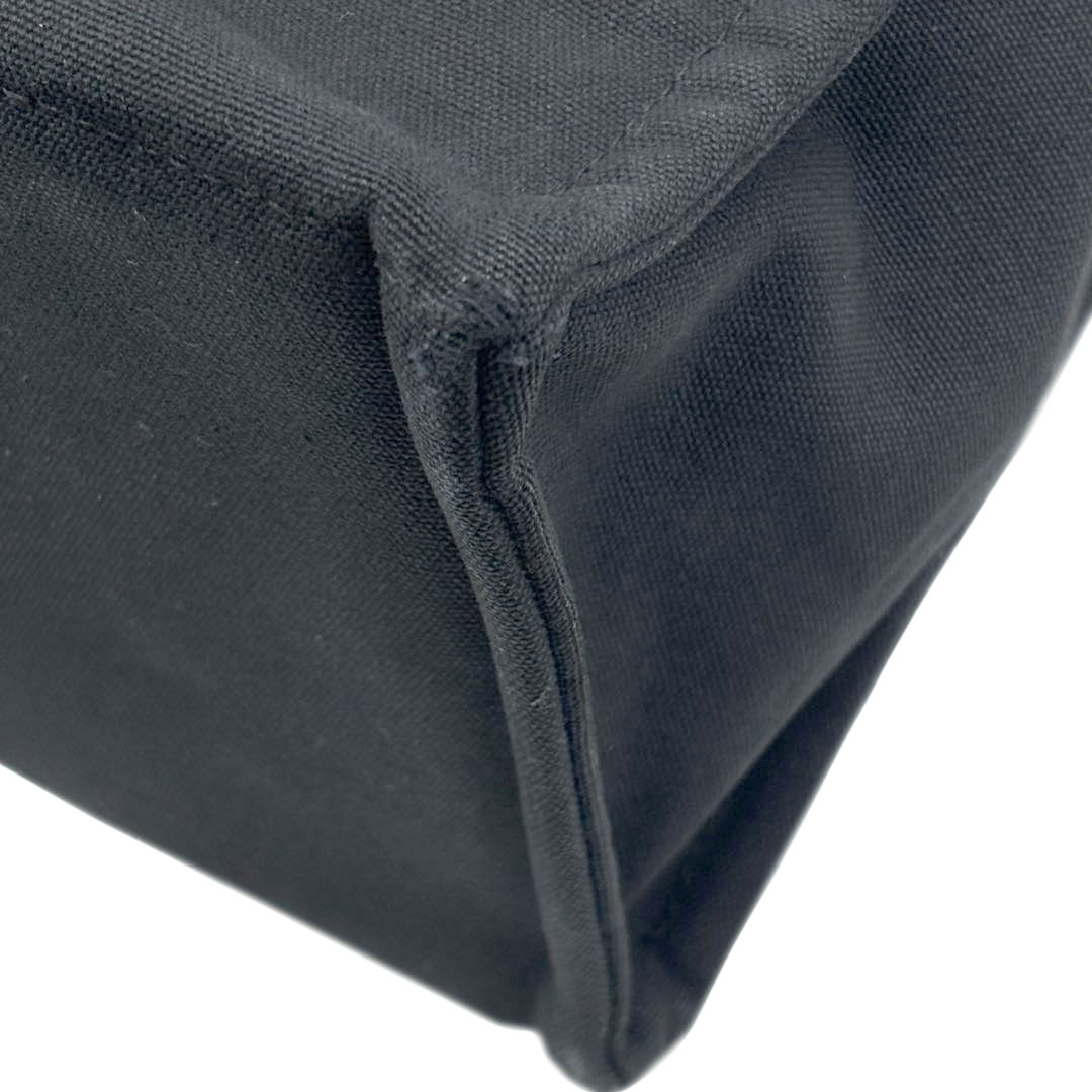 HERMES エルメス トートバッグ フールトゥGM キャンバス ブラック/グレー