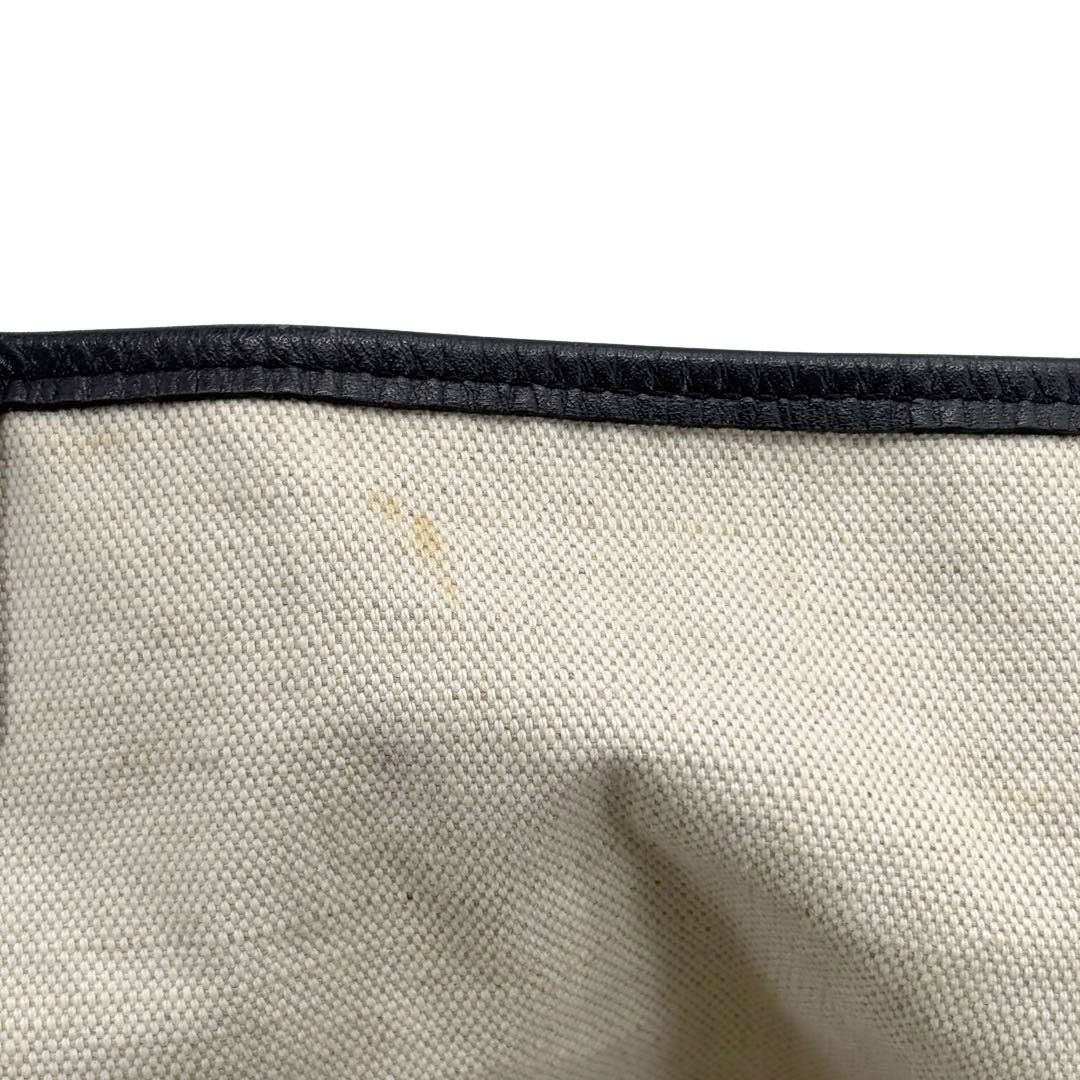 GOYARD ゴヤール サンルイPM トートバッグ PVC/レザー ブラック