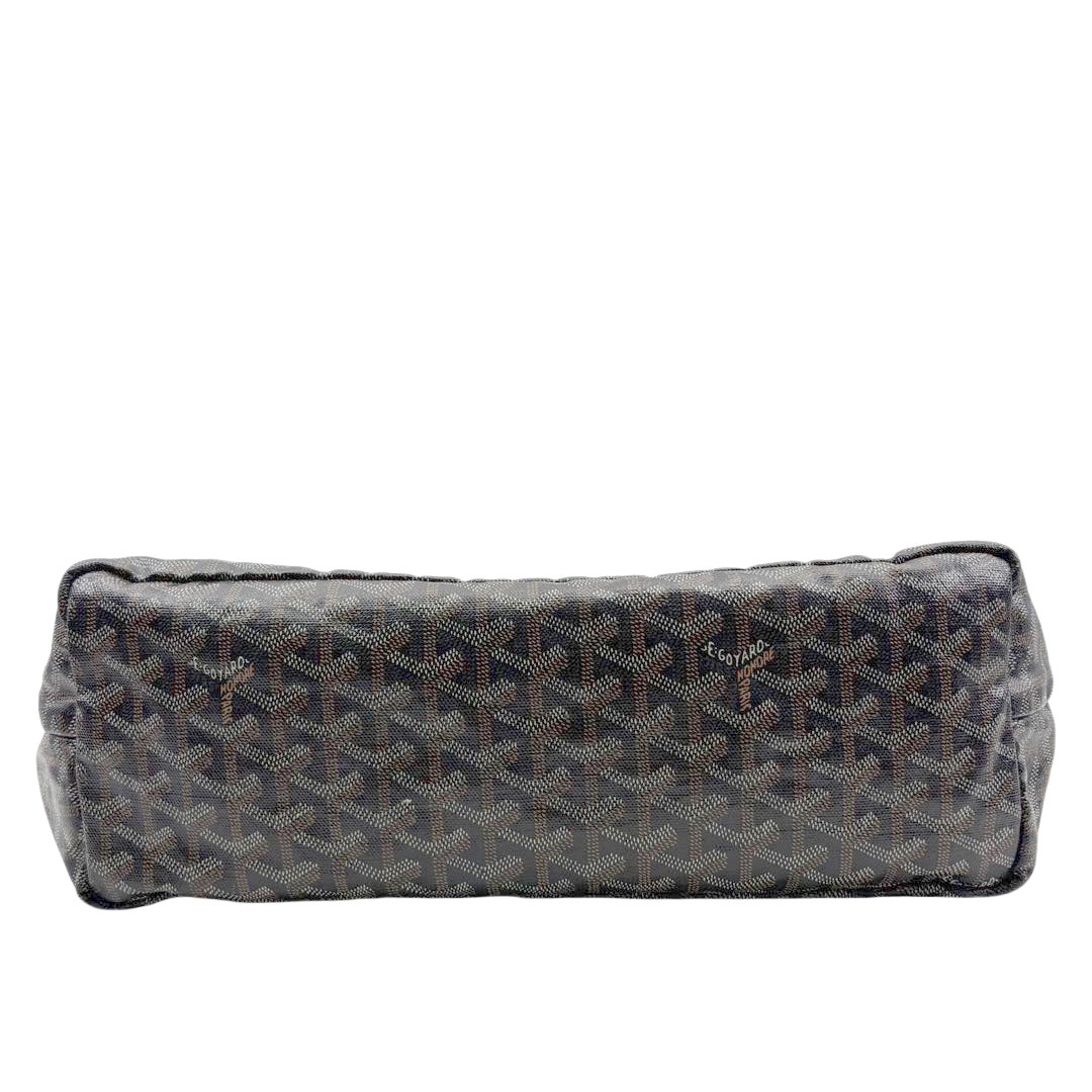 GOYARD ゴヤール サンルイPM トートバッグ PVC/レザー ブラック