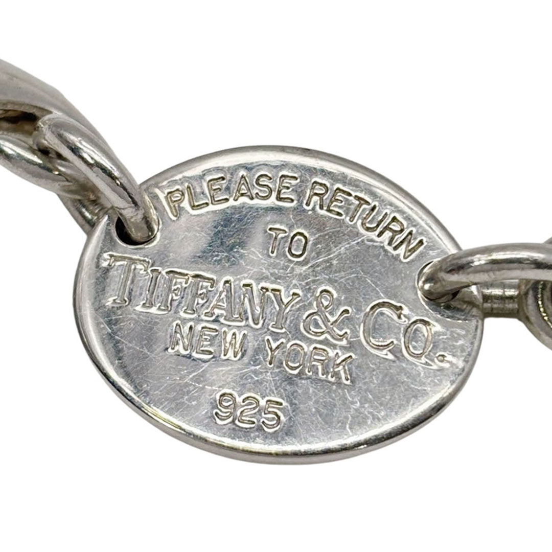 TIFFANY&Co. ティファニー リターントゥ ティファニー チョーカーネックレス オーバルタグ 925 シルバー 52.3g