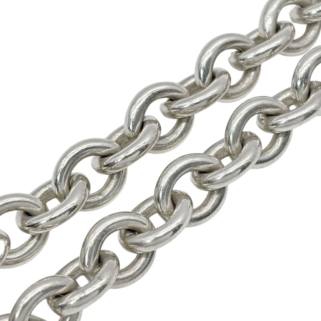 TIFFANY&Co. ティファニー リターントゥ ティファニー チョーカーネックレス オーバルタグ 925 シルバー 52.3g
