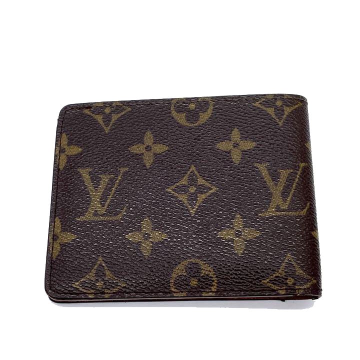 LOUIS VUITTON ルイヴィトン 二つ折り財布 札入れ ポルトフォイユ・ミュルティプル モノグラム エベヌ M60895