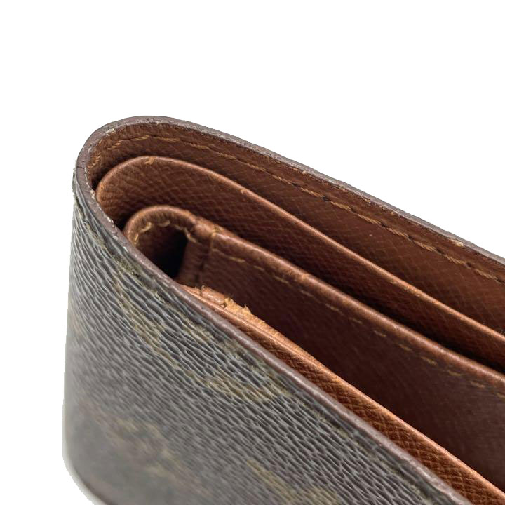 LOUIS VUITTON ルイヴィトン 二つ折り財布 札入れ ポルトフォイユ・ミュルティプル モノグラム エベヌ M60895