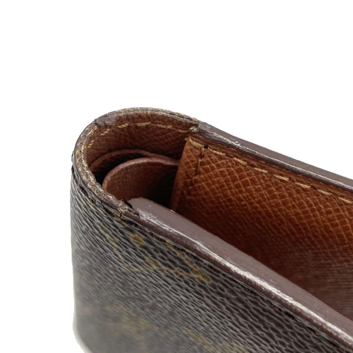 LOUIS VUITTON ルイヴィトン 二つ折り財布 札入れ ポルトフォイユ・ミュルティプル モノグラム エベヌ M60895