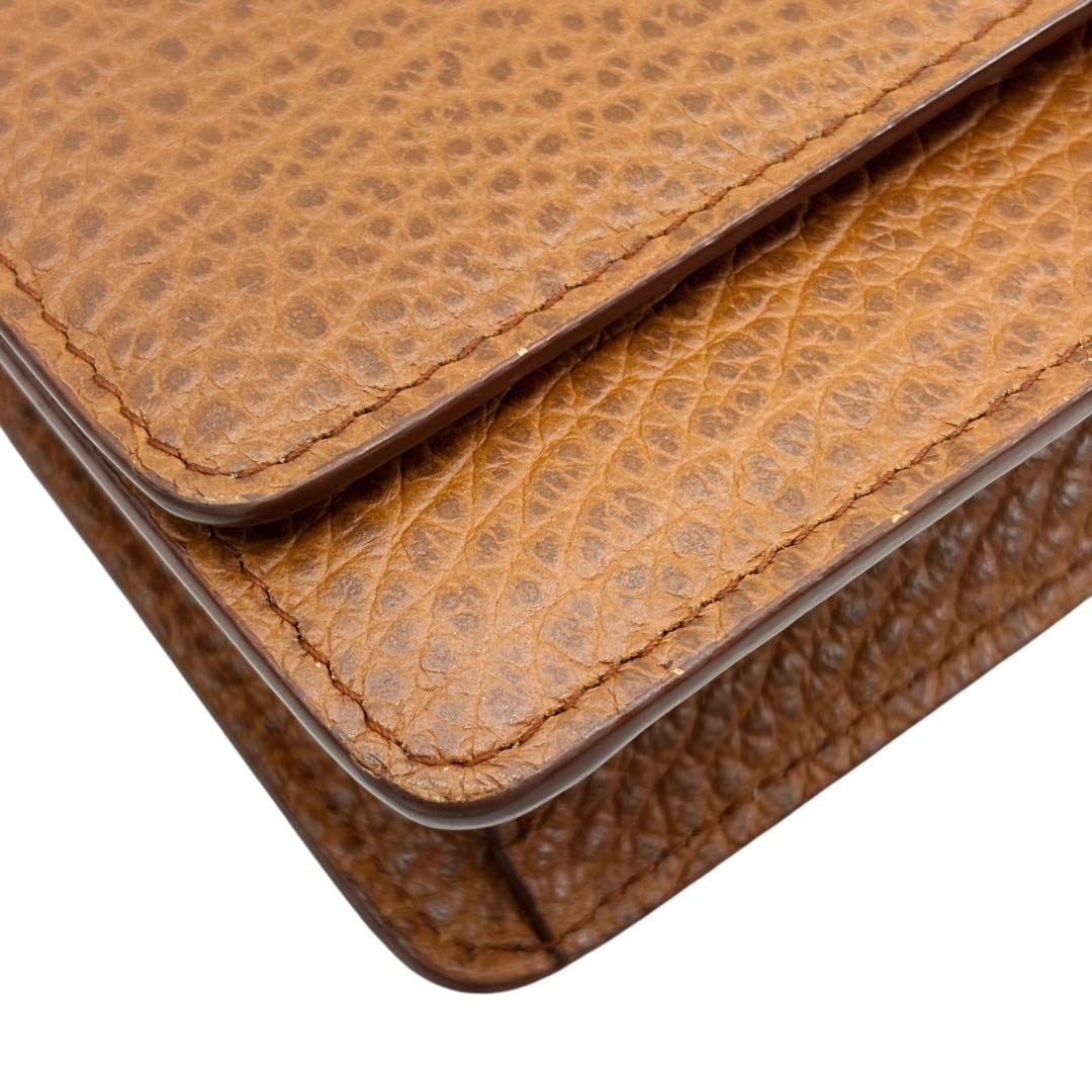 マルタンマルジェラ　正規品　ブラウンレザー ウォレットチェーン、お財布 マルタンマルジェラ 正規品 ブラウンレザー ウォレットチェーン、お