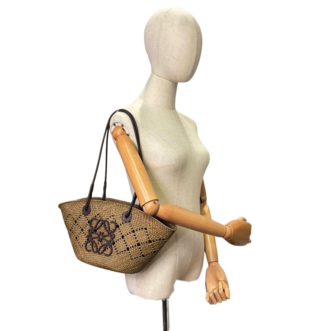 LOEWE ロエベ アナグラム バスケットバッグ スモール かごバッグ