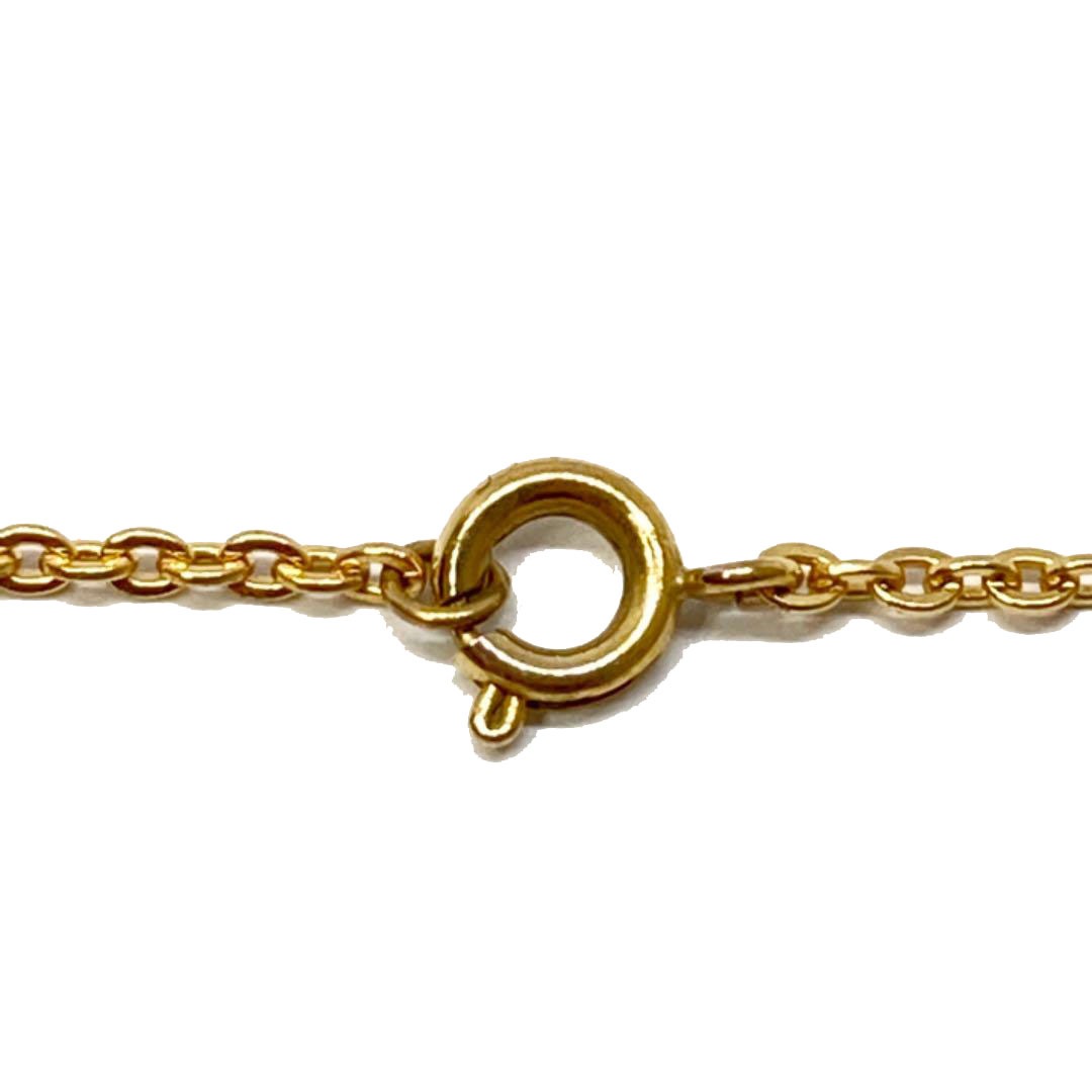 CHANEL シャネル ネックレス クローバーモチーフ ラインストーン