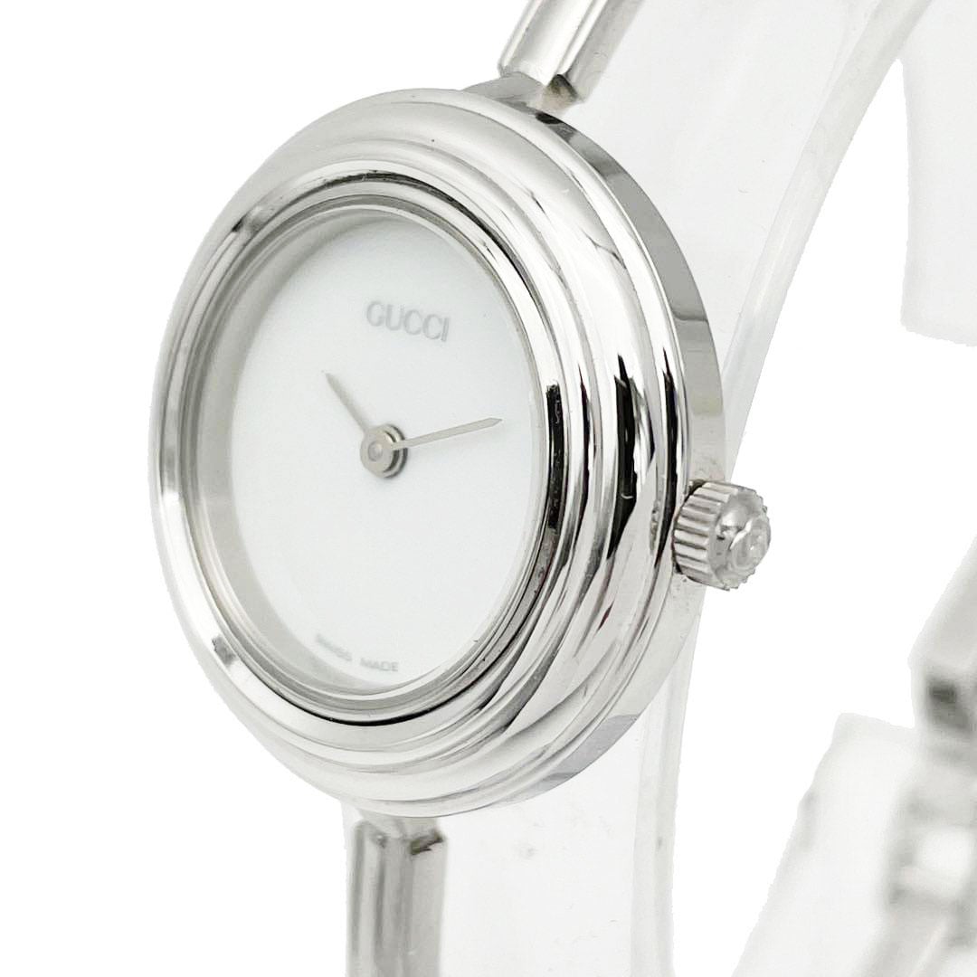 【美品】Gucci シルバー 11色チェンジベゼル 腕時計 極美品 Gucci チェンジベゼル シルバー 11色 時計