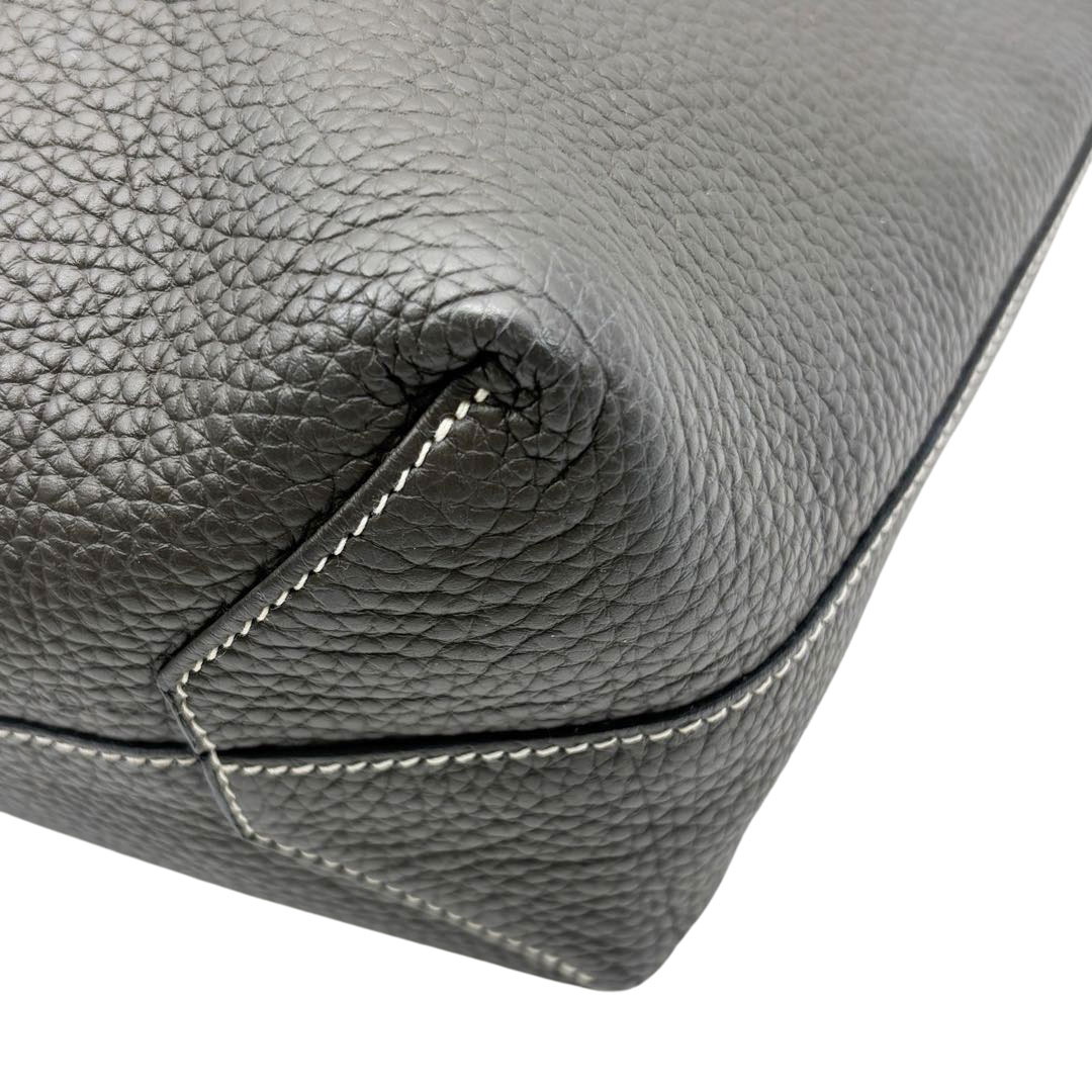 HERMES エルメス ドゥブルサンス45 トリヨンクレマンス ヴェールグリス/バンブー □R刻印