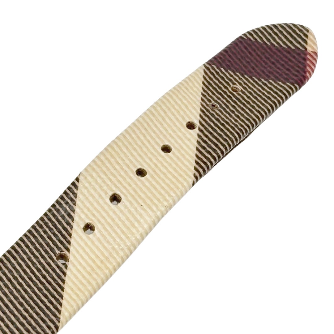 BURBERRY バーバリー レディース腕時計 QZ SS/チェック柄ベルト