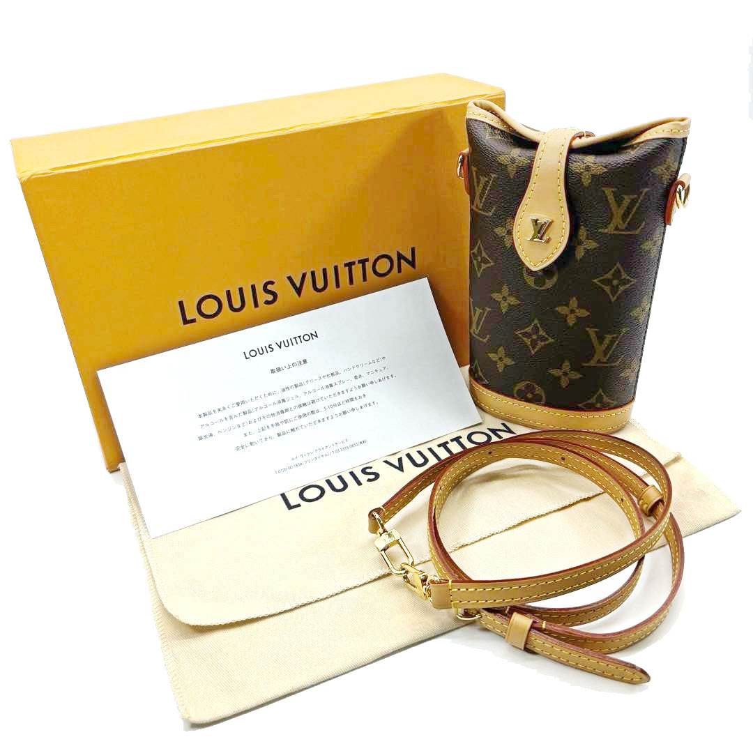 LOUIS VUITTON ルイヴィトン フォールド・ミー ポーチ ショルダーバッグ モノグラム M80874/RFID(ICチップ)確認済み