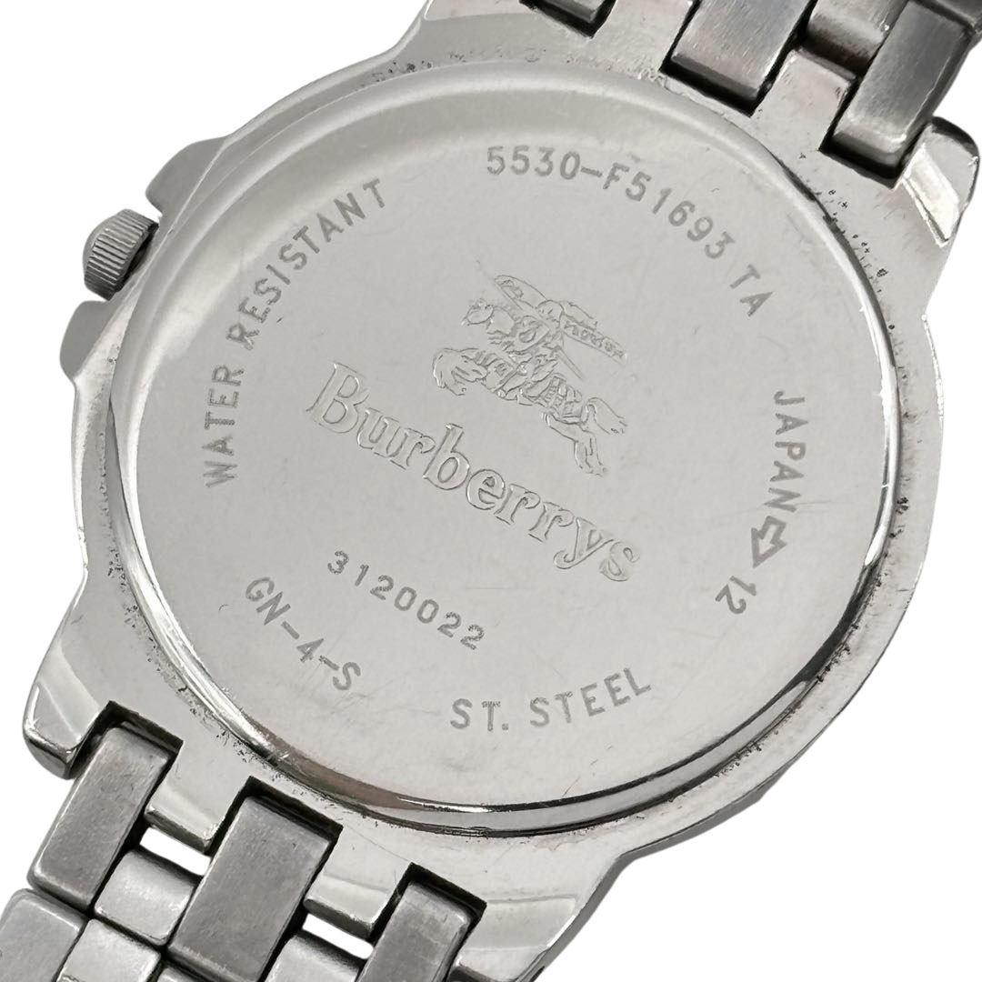Burberrys バーバリーズ ボーイズ腕時計 QZ SS シルバー 5530-F51693