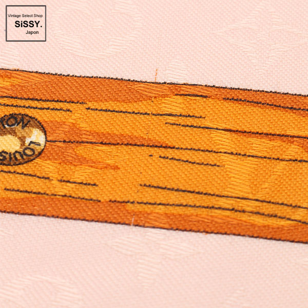 ■ルイ・ヴィトン■ ショール モノグラム トランク ストール シルク ピンク マルチカラー M70749 【LOUIS VUITTON】