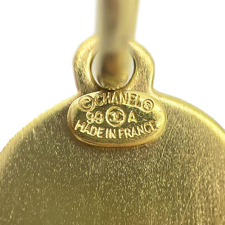 CHANEL シャネル フープピアス ココマーク ゴールド 99A ヴィンテージ