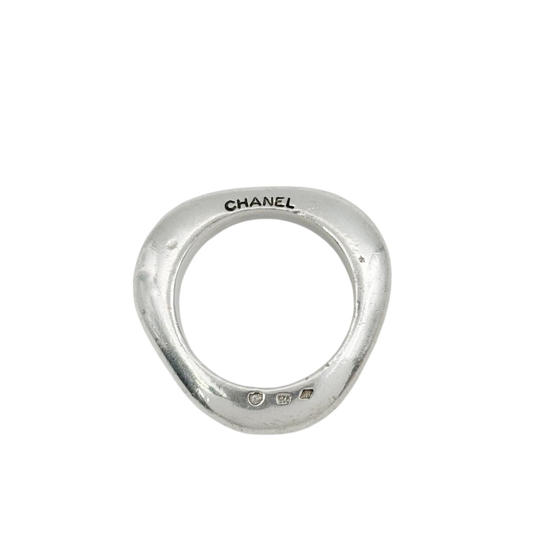 CHANEL シャネル 3連 ヴィンテージリング 指輪 925 シルバー