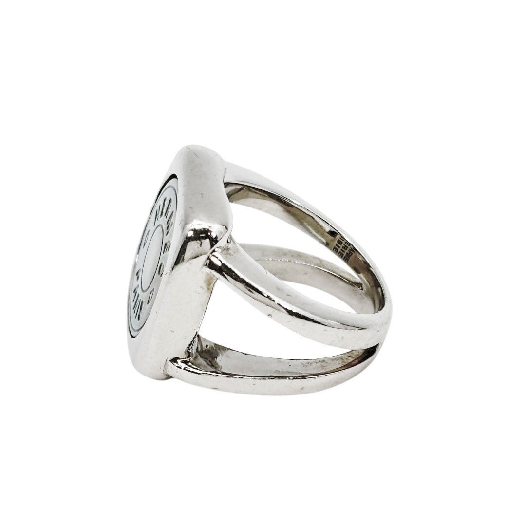 HERMES エルメス リング 指輪 セリエ コロゾ シェル シルバー 約