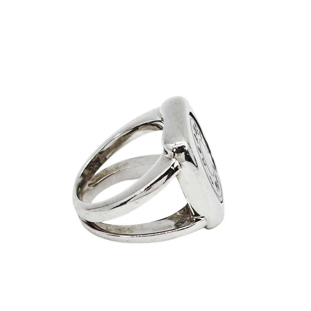 HERMES エルメス リング 指輪 セリエ コロゾ シェル シルバー 約9号