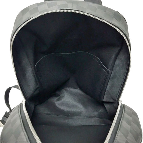 ■ルイヴィトン■ キャンパス・バックパック リュックサック ダミエアンフィニレザー ブラック N40094 【LOUIS VUITTON】