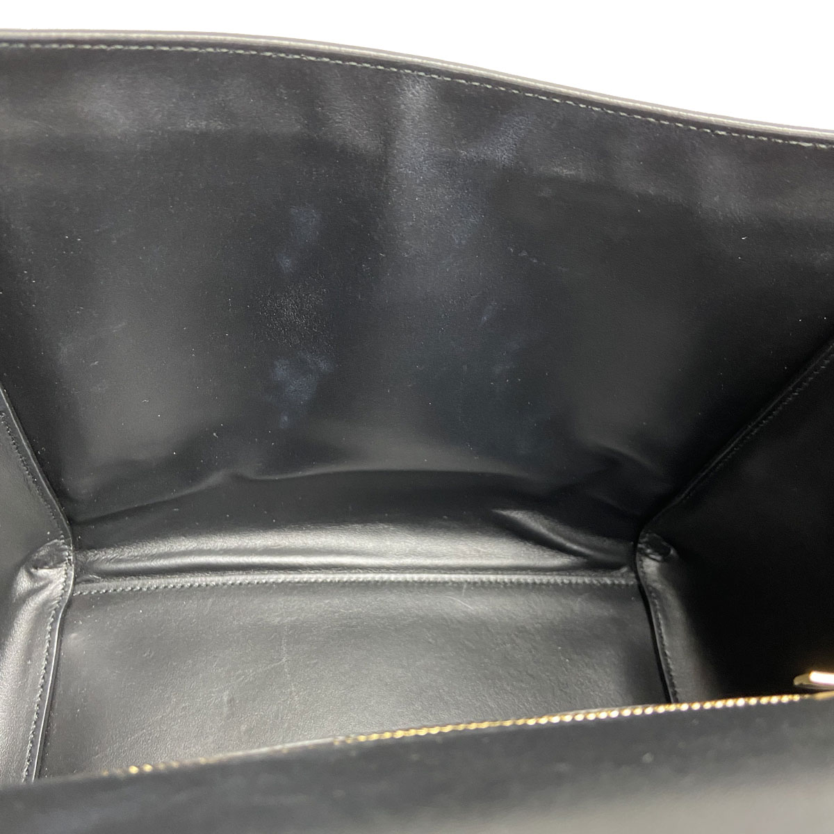 Salvatore Ferragamo サルヴァトーレ フェラガモ 2WAYハンドバッグ ヴァラリボン レザー ブラック 21-G697