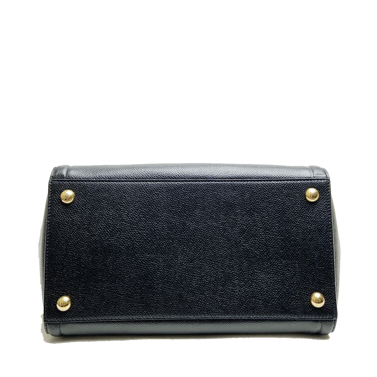 Salvatore Ferragamo サルヴァトーレ フェラガモ 2WAYハンドバッグ ヴァラリボン レザー ブラック 21-G697