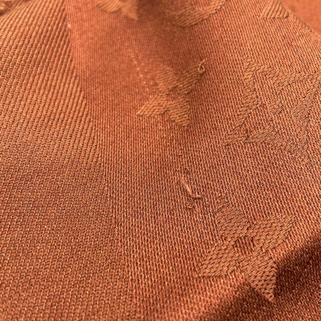 ルイヴィトン Louis vuitton モノグラム ショール ブラウン LOUIS VUITTON（ルイ・ヴィトン） モノグラム シルク×ウール ストール