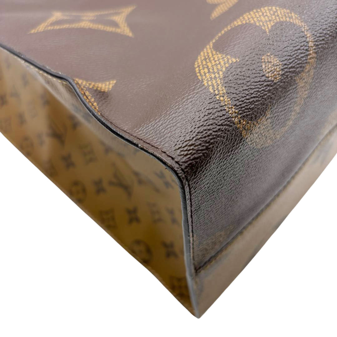 LOUIS VUITTON ルイヴィトン オンザゴーGM 2WAYトートバッグ モノグラム・リバース キャンバス M45320